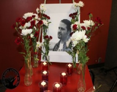 Commemoration ceremony of Jamal Hosseini in Toronto, Canada