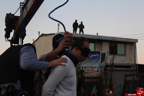 Video Footage Of A Public Execution In Surak City In Northern Iran