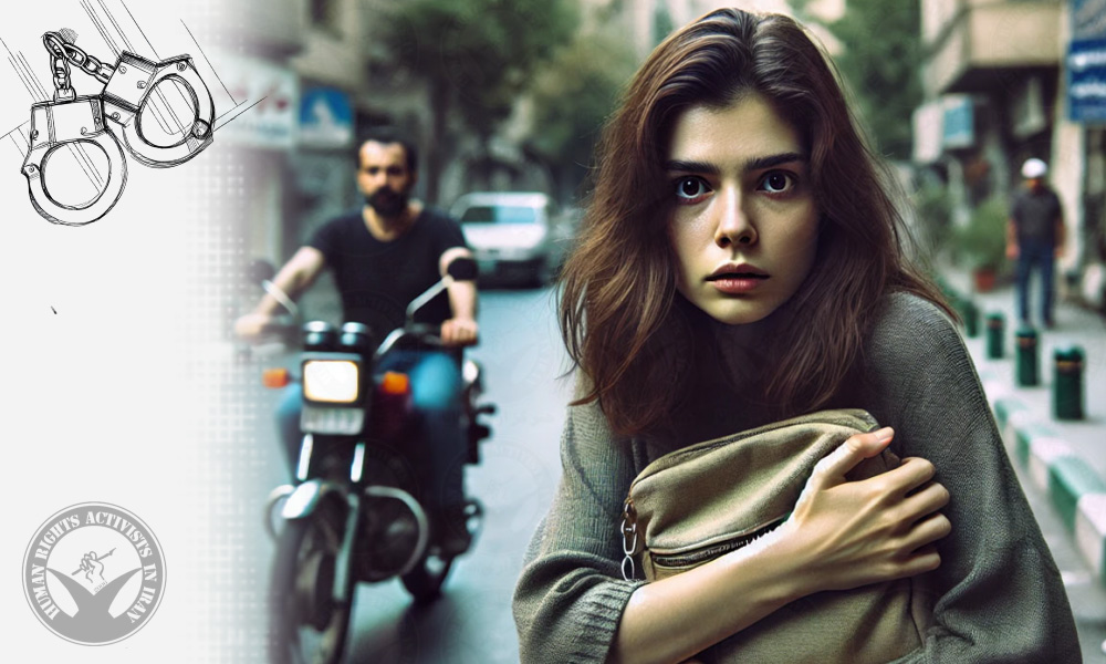 Woman Arrested in Iran After Being Assaulted by Motorcyclist