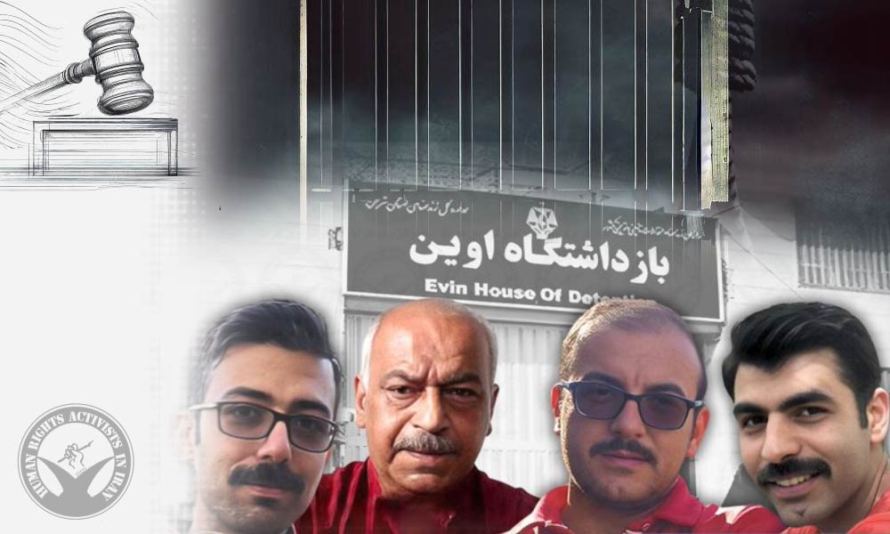 Six Death Sentences and Over 54 Years of Imprisonment Issued for Eight Political Prisoners in Tehran