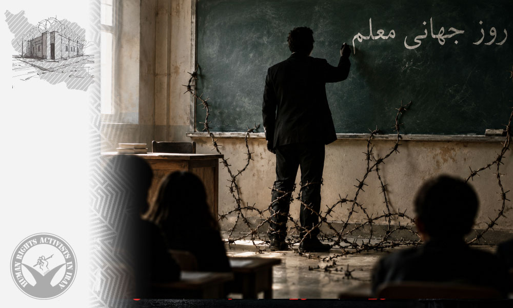 World Teachers’ Day: At Least 47 Iranian Teachers Imprisoned, Detained, or in Exile